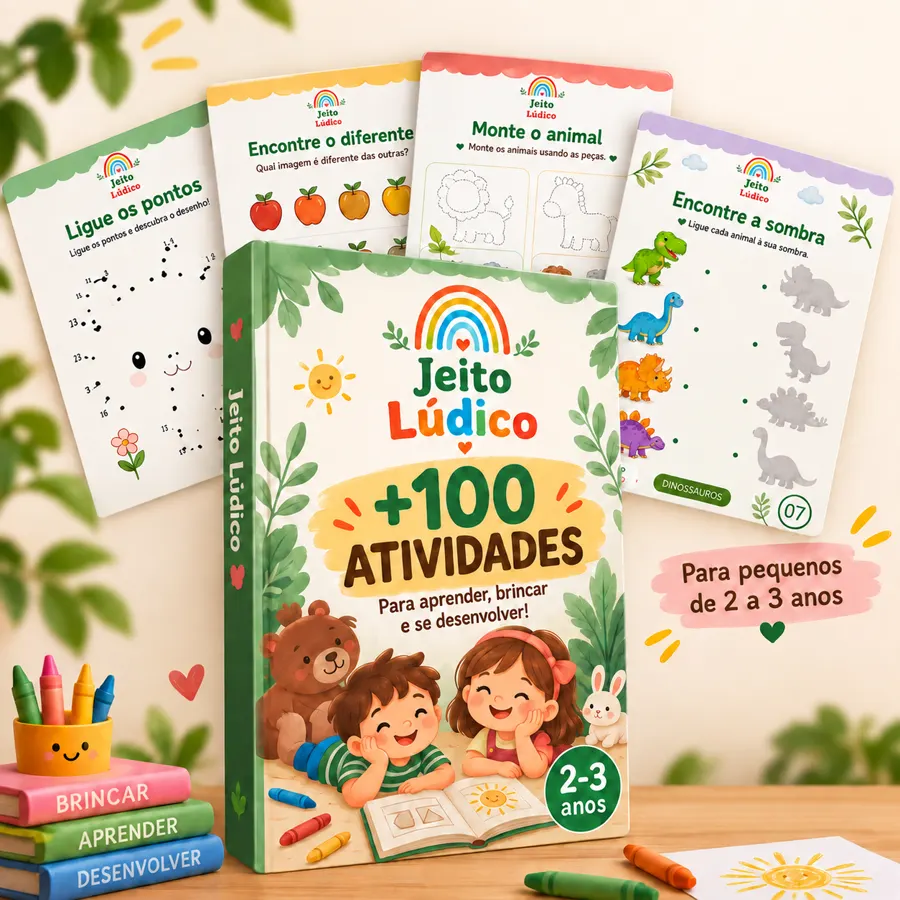 Kit digital Crescer Descobrindo com atividades infantis para imprimir